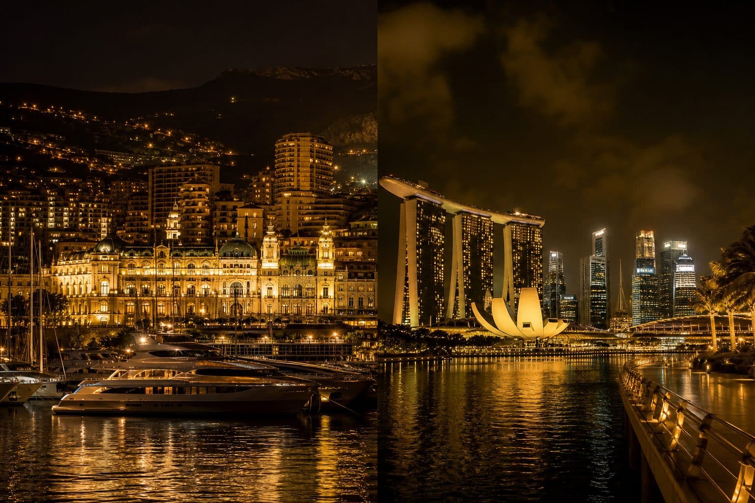 Singapore or Monaco: Which Night is Yours