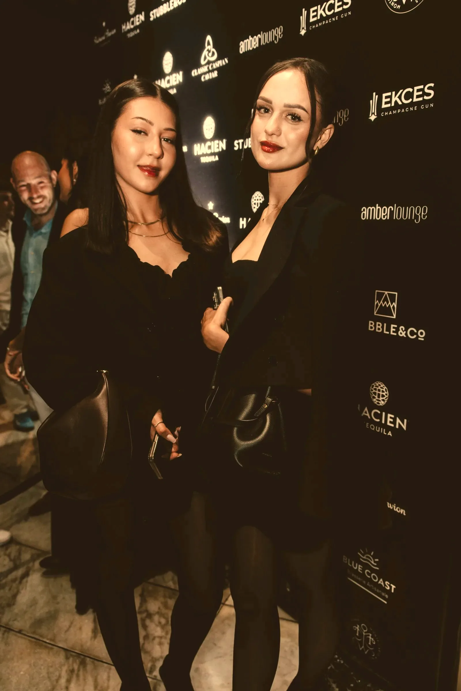 Guests at the Amber Lounge Monaco afterparty
